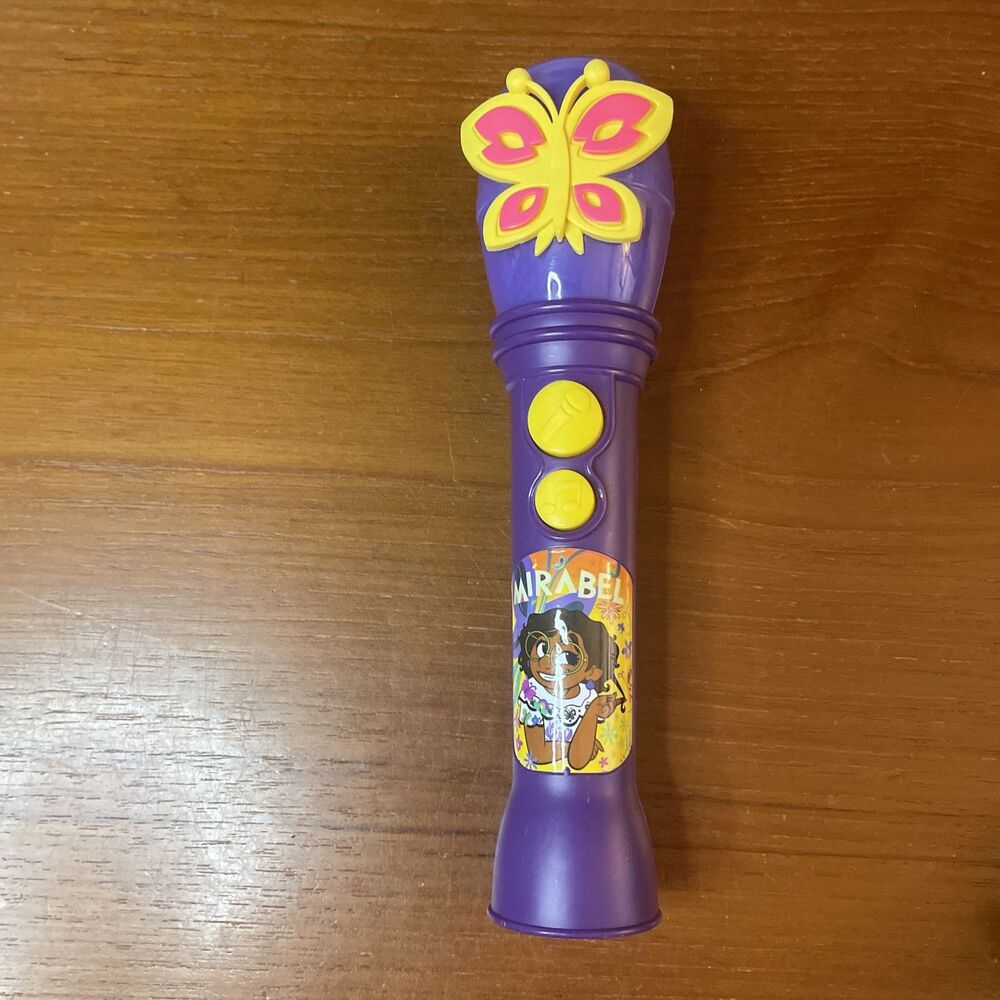 Disney Encanto Mirabel Sing-Along Microphone Tested & Works Ships Fast